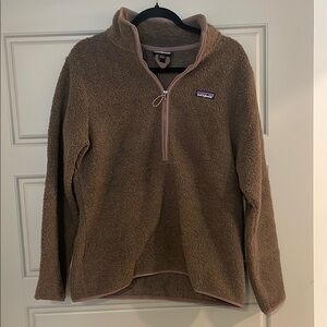 Patagonia Brown Fleece Pullover